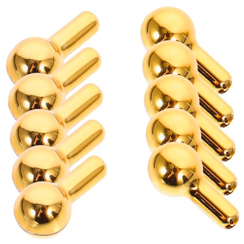 Toddmomy 10 Stück Goldener Griff Puppenhaus-Kommode handhaben klein modern Puppenhaus-Schubladengriffe zum Selbermachen Mini-Schrank-DIY-Knöpfe Miniaturknöpfe Plastik Toddmomy 10 Stück Goldener Griff Puppenhaus-Kommode handhaben klein modern Puppenhaus-Schubladengriffe zum Selbermachen Mini-Schrank-DIY-Knöpfe Miniaturknöpfe Plastik von Toddmomy