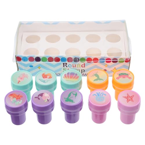 Toddmomy 10 Stück Kinder-Stempel, Kleine Stempel, Kunststoff-Stempel, Meerestier-Druck, Stempel Für Tagebuch, Handstempel Für Kinder, Meerestier-Stempel Toddmomy 10 Stück Kinder-Stempel, Kleine Stempel, Kunststoff-Stempel, Meerestier-Druck, Stempel Für Tagebuch, Handstempel Für Kinder, Meerestier-Stempel von Toddmomy