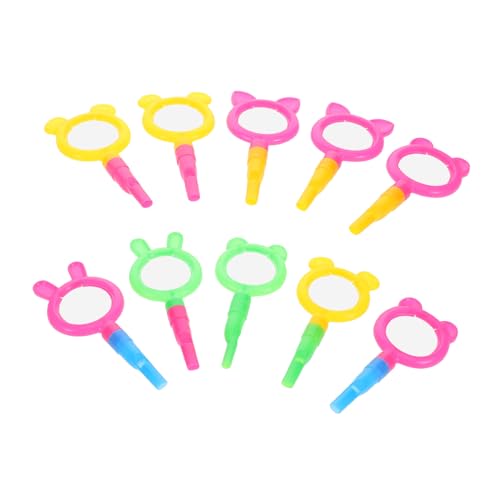 Toddmomy 10 Stück Kinderspielzeug Kleinkindspielzeug Trompete Seifenblasengebläse Kinderminiskop Kinderspielzeug Kleinkindlupe Krachmacher Für Partys Früherziehung Puzzlespielzeug von Toddmomy