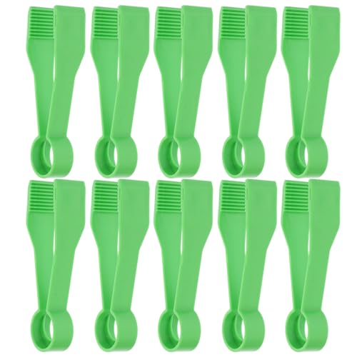 Toddmomy 10 Stück Kunststoff Pinzetten für Feinmotorik für Insektenforschung Sicheres und Stabiles Material für Kindergarten und Bastelaktivitäten von Toddmomy