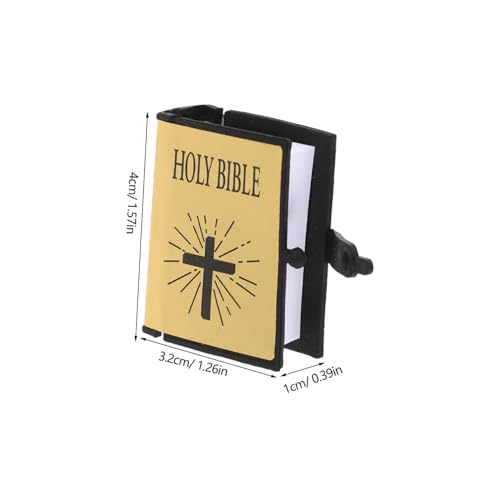 Toddmomy 10 Stück Maßstab Mini Bücher für Puppenhaus Zubehör Kreative Handwerkskunst von Toddmomy