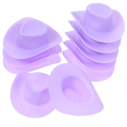 Toddmomy 10 Stück Mini Cowboy Hat Dekoration Cowgirl -Hut Kappe Puppe Party Kleine Hüte Zum Basteln Mini-Cowboy-Hut- Miniatur Cowboyhut Aus Filz Western Violett Plastik Toddmomy 10 Stück Mini Cowboy Hat Dekoration Cowgirl -Hut Kappe Puppe Party Kleine Hüte Zum Basteln Mini-Cowboy-Hut- Miniatur Cowboyhut Aus Filz Western Violett Plastik von Toddmomy