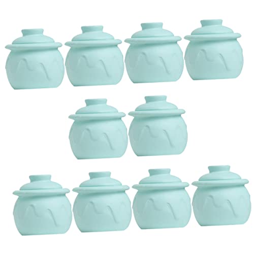 Toddmomy 10 Stück Mini -Essen und Gemüseglas Mini- - Miniaturgläser Mini-Dekoration Mini-Einmachglas für die Küche Mikroverzierung Harz Sky-Blue Toddmomy 10 Stück Mini -Essen und Gemüseglas Mini- - Miniaturgläser Mini-Dekoration Mini-Einmachglas für die Küche Mikroverzierung Harz Sky-Blue von Toddmomy