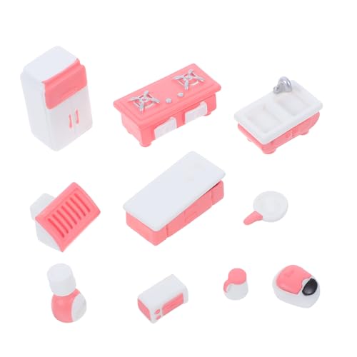 Toddmomy 10stücke Miniatur-küchenzubehör Set Teiliges Puppenhaus Zubehör Für Küche Einschließlich Mikrowelle Kühlschrank Und Ofen Vielseitig Einsetzbar Für Kreative -Dekorationen Toddmomy 10stücke Miniatur-küchenzubehör Set Teiliges Puppenhaus Zubehör Für Küche Einschließlich Mikrowelle Kühlschrank Und Ofen Vielseitig Einsetzbar Für Kreative -Dekorationen von Toddmomy