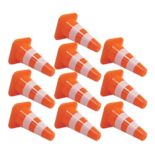 Toddmomy 10 Stück Mini Verkehrscone Interaktive Spielzeuge Kreativität und Verkehrswissen für Sandkästen und Modellbau Verkehrsmarkierungen für Spiel und Lernen Toddmomy 10 Stück Mini Verkehrscone Interaktive Spielzeuge Kreativität und Verkehrswissen für Sandkästen und Modellbau Verkehrsmarkierungen für Spiel und Lernen von Toddmomy