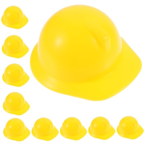 Toddmomy 10 Stück Miniatur Bauhelm Bunte Sicherheitshelme für Puppen und Dekoration für Puppenhäuser Bastelprojekte und Kreative Toddmomy 10 Stück Miniatur Bauhelm Bunte Sicherheitshelme für Puppen und Dekoration für Puppenhäuser Bastelprojekte und Kreative von Toddmomy
