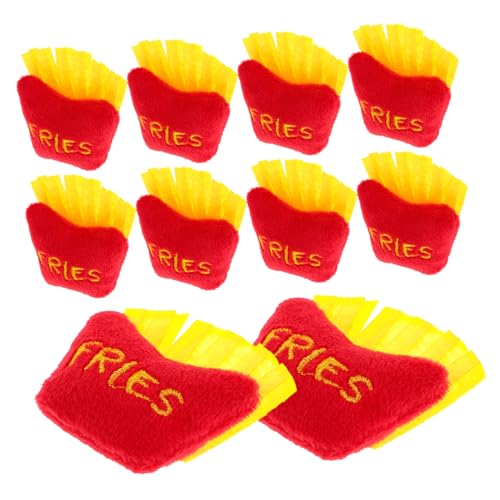 Toddmomy 10 Stück Pommes Kostüm für Erwachsene Lustiges Plüschtier Zubehör DIY Dekoration Plüsch Tier Zubehör lustige Lebensmittelplüschspielzeugkissen Pommes-Frites- Toddmomy 10 Stück Pommes Kostüm für Erwachsene Lustiges Plüschtier Zubehör DIY Dekoration Plüsch Tier Zubehör lustige Lebensmittelplüschspielzeugkissen Pommes-Frites- von Toddmomy