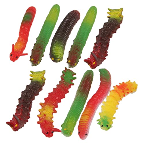 Toddmomy 10 Stück Realistische für Halloween Streiche für Leicht und Einfach zu Transportieren für Garten und Partydekorationen Zufällige Farbe Zufällige Farbe von Toddmomy