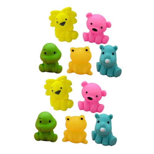Toddmomy 10 Stück Teiliges Badespielzeug Cartoon Tiere Weiche Vinyl Junge Mädchen Bade für Kleinkinder Schadstofffrei Langlebig Sicherer Griff Badewannenspielzeug für Jungen und Mädchen Toddmomy 10 Stück Teiliges Badespielzeug Cartoon Tiere Weiche Vinyl Junge Mädchen Bade für Kleinkinder Schadstofffrei Langlebig Sicherer Griff Badewannenspielzeug für Jungen und Mädchen von Toddmomy