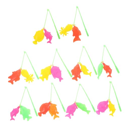 Toddmomy 10 Stück Teiliges Badespielzeug Set Bunte Angelspielzeug für Kleinkinder Sichere Wasserspielzeuge für Pool und Outdoor Fördert Aktives Toddmomy 10 Stück Teiliges Badespielzeug Set Bunte Angelspielzeug für Kleinkinder Sichere Wasserspielzeuge für Pool und Outdoor Fördert Aktives von Toddmomy