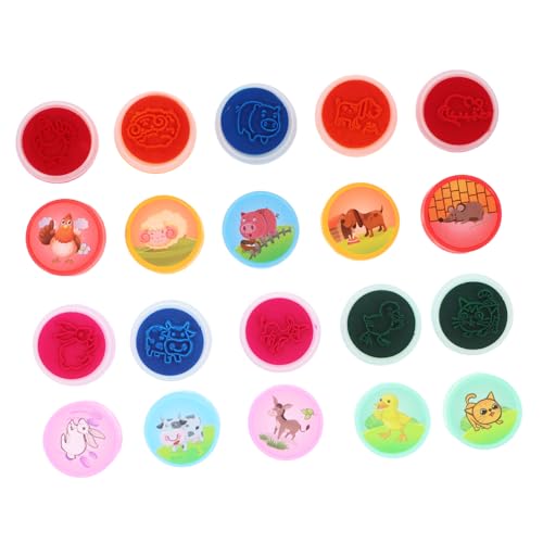 Toddmomy 10 Stück Teiliges Bauernhof Tier Stempelset Niedliche Kinderstempel aus Kunststoff Selbstfärbend Vielseitig für Partygeschenke Klassenraum Belohnungen Geburtstagsfeiern und Toddmomy 10 Stück Teiliges Bauernhof Tier Stempelset Niedliche Kinderstempel aus Kunststoff Selbstfärbend Vielseitig für Partygeschenke Klassenraum Belohnungen Geburtstagsfeiern und von Toddmomy