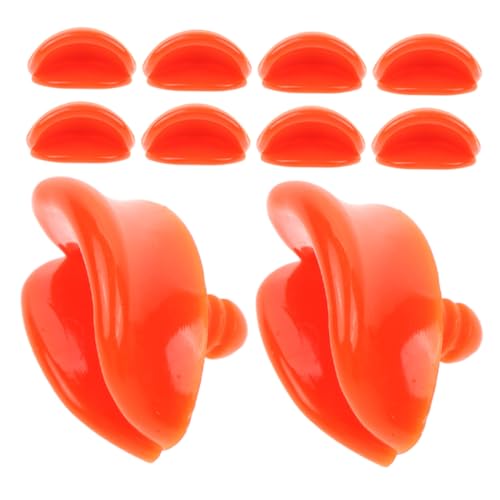 Toddmomy 10 Stück Teiliges DIY Ente Schnabel Zubehör für Tierpuppen Ersatzelemente aus Kunststoff für Kreative Bastelprojekte Duck Mouth Kit für Reparatur und Gestaltung Toddmomy 10 Stück Teiliges DIY Ente Schnabel Zubehör für Tierpuppen Ersatzelemente aus Kunststoff für Kreative Bastelprojekte Duck Mouth Kit für Reparatur und Gestaltung von Toddmomy