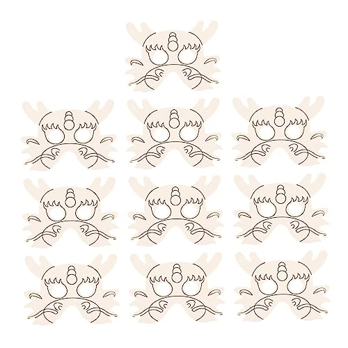 Toddmomy 10 Stück Teiliges DIY Papiermasken Set Drachenmotiv zum Bemalen Bastelset für Kreative Leere Graffiti Masken Künstlerischer Fähigkeiten und Fantasie Toddmomy 10 Stück Teiliges DIY Papiermasken Set Drachenmotiv zum Bemalen Bastelset für Kreative Leere Graffiti Masken Künstlerischer Fähigkeiten und Fantasie von Toddmomy