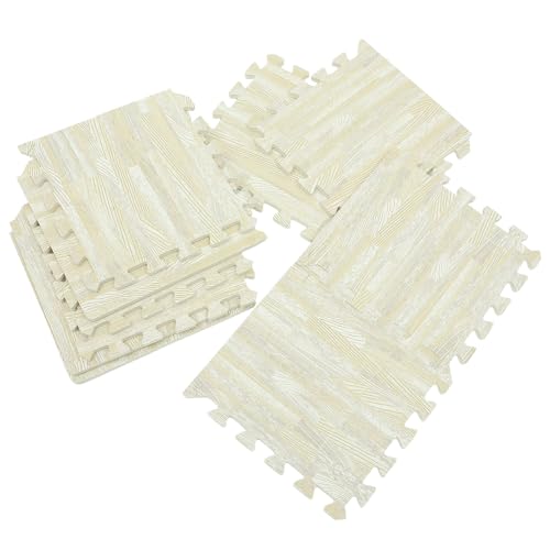 Toddmomy 10 Stück Teiliges Eva Puzzlematte mit Holzmaserung rutschfeste Schadstofffreie Krabbelmatten Weiche Spielmatte für Wohnzimmer und Schlafzimmer Waschbar und Langlebig Toddmomy 10 Stück Teiliges Eva Puzzlematte mit Holzmaserung rutschfeste Schadstofffreie Krabbelmatten Weiche Spielmatte für Wohnzimmer und Schlafzimmer Waschbar und Langlebig von Toddmomy