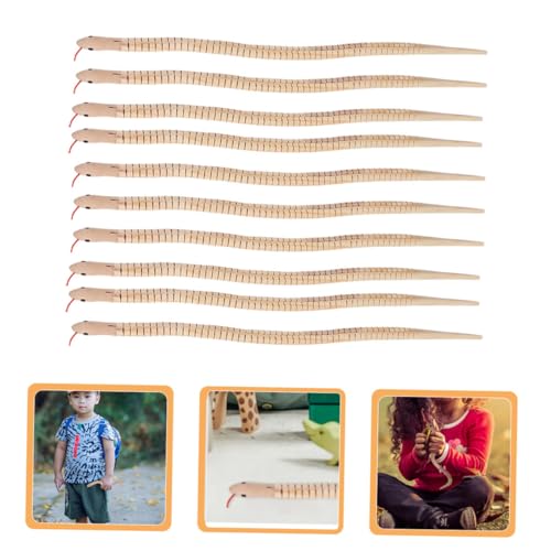 Toddmomy 10 Stück Teiliges Holzschlangen Flexibel Realistisch für Halloween und Kinderparty Deko Streiche Reptilien Geburtstagsspiele Toddmomy 10 Stück Teiliges Holzschlangen Flexibel Realistisch für Halloween und Kinderparty Deko Streiche Reptilien Geburtstagsspiele von Toddmomy