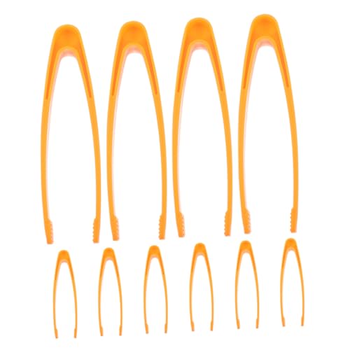 Toddmomy 10 Stück Teiliges Kinderpinzetten Orange Feinmotorik für Entdeckung und Lernen für Zuhause und Schule Vielseitig Einsetzbar Geschicklichkeit von Toddmomy