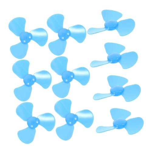 Toddmomy 10 Stück Teiliges Kleine Flexible Kunststoff Lüfterflügel für DIY Motor Experimente Schüler Lernzubehör Kompakt und Vielseitig für Wissenschaftliche Projekte von Toddmomy
