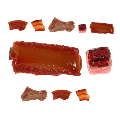 Toddmomy 10 Stück Teiliges Künstliche Schweinerippen Realistische Deko für Küche und Restaurant Lebensechte Tisch und Schrank Dekoration Fotorequisite Toddmomy 10 Stück Teiliges Künstliche Schweinerippen Realistische Deko für Küche und Restaurant Lebensechte Tisch und Schrank Dekoration Fotorequisite von Toddmomy
