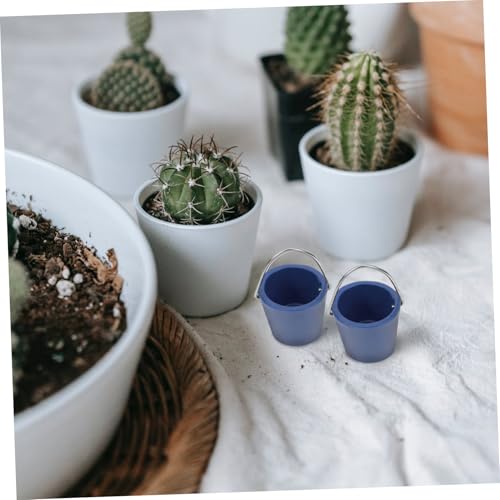 Toddmomy 10 Stück Teiliges Mini Eimer für Mikro Landschaft Realistische Miniatur Deko für Moos Sukkulenten DIY Mikro Garten und Desktop Ornamente von Toddmomy