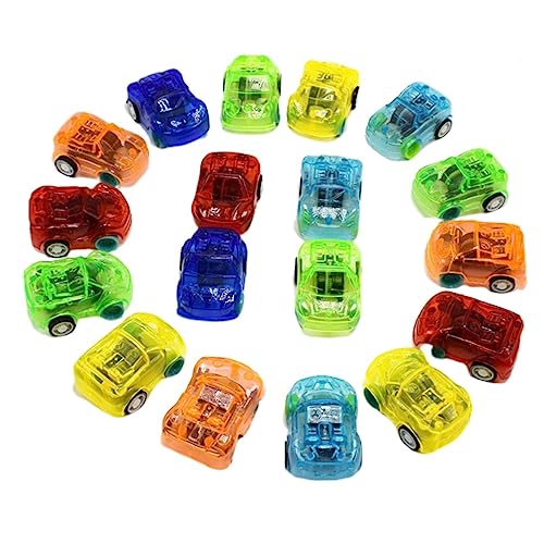 Toddmomy 10 Stück Teiliges Mini Rückziehautos Transparent Bunt Lernspielzeug Robustes Kunststoff Auto Partygeschenk für Jungen Mädchen Zufällige Farbe Zufällige Farbe von Toddmomy