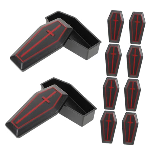 Toddmomy 10 Stück Teiliges Mini Särge aus Kunststoff Realistische Halloween Sargdekoration Kompakt und Leicht Streichrequisiten und Partygeschenke für Horror Fans und Gruselige Partys Toddmomy 10 Stück Teiliges Mini Särge aus Kunststoff Realistische Halloween Sargdekoration Kompakt und Leicht Streichrequisiten und Partygeschenke für Horror Fans und Gruselige Partys von Toddmomy