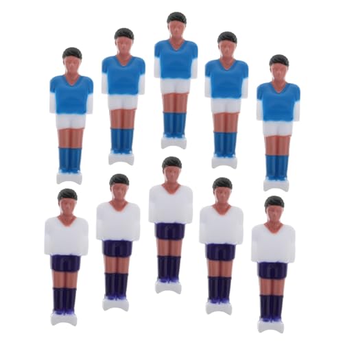 Toddmomy 10 Stück Teiliges Mini Tischfußball Ersatzspieler Set Robuste Spielfiguren für Tischkicker Langlebige Fußballspieler Figuren für Heim und Bürospiel Handliche Mini Fußballspieler Toddmomy 10 Stück Teiliges Mini Tischfußball Ersatzspieler Set Robuste Spielfiguren für Tischkicker Langlebige Fußballspieler Figuren für Heim und Bürospiel Handliche Mini Fußballspieler von Toddmomy