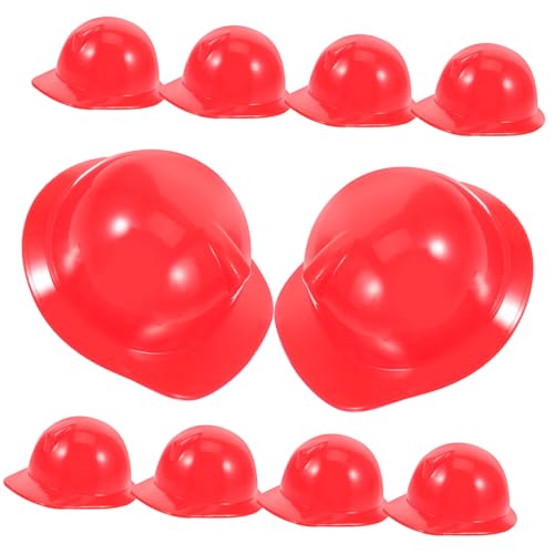 Toddmomy 10 Stück Teiliges Miniatur Helm Rote Mini Plastik Sicherheitshelme Leicht und Detailgetreu Puppenzubehör für Kreative Dekoration und Spielspaß Toddmomy 10 Stück Teiliges Miniatur Helm Rote Mini Plastik Sicherheitshelme Leicht und Detailgetreu Puppenzubehör für Kreative Dekoration und Spielspaß von Toddmomy