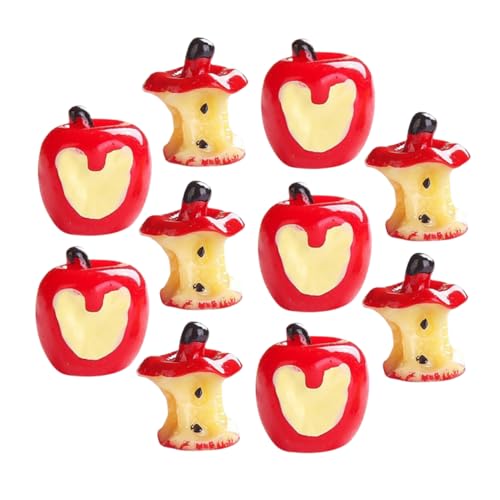 Toddmomy 10 Stück Teiliges Miniatur Künstliche Äpfel aus Harz Realistische Deko Obst Puppenhaus Zubehör Wiederverwendbar Langlebig für DIY und Miniatur Küchendekoration Toddmomy 10 Stück Teiliges Miniatur Künstliche Äpfel aus Harz Realistische Deko Obst Puppenhaus Zubehör Wiederverwendbar Langlebig für DIY und Miniatur Küchendekoration von Toddmomy