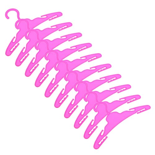 Toddmomy 10 Stück Teiliges Miniatur Puppenkleiderbügel aus Kunststoff zur Einfachen Organisation und Präsentation von Puppenkleidung für Puppenschränke und Sammlungen Toddmomy 10 Stück Teiliges Miniatur Puppenkleiderbügel aus Kunststoff zur Einfachen Organisation und Präsentation von Puppenkleidung für Puppenschränke und Sammlungen von Toddmomy