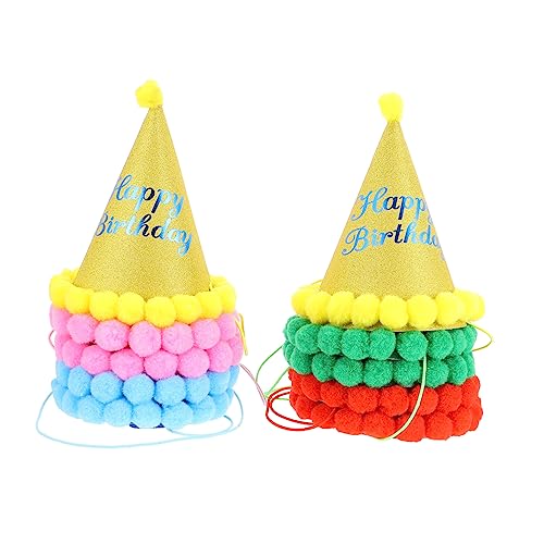 Toddmomy 10 Stück Teiliges Partyhüte mit Glitzer und Pompons Bunte Geburtstagshüte für Erwachsene Konische Form mit Elastischem Band für Geburtstagsfeiern und Zufällige Farbe Toddmomy 10 Stück Teiliges Partyhüte mit Glitzer und Pompons Bunte Geburtstagshüte für Erwachsene Konische Form mit Elastischem Band für Geburtstagsfeiern und Zufällige Farbe von Toddmomy