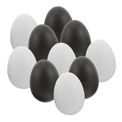 Toddmomy 10 Stück Teiliges Percussion Ei Shaker aus Kunststoff mit Sandfüllung Farblich Sortiert Fördert Sensorische Entwicklung und Feinmotorik Geeignet für Musikalische Früherziehung Toddmomy 10 Stück Teiliges Percussion Ei Shaker aus Kunststoff mit Sandfüllung Farblich Sortiert Fördert Sensorische Entwicklung und Feinmotorik Geeignet für Musikalische Früherziehung von Toddmomy