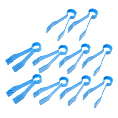 Toddmomy 10 Stück Teiliges Pinzettenset Kunststoff Zangen für Feinmotorisches Training Insektenfang für Outdoor Entdeckung Sensorisches Lernspielzeug für Kleinkinder Jungen und Mädchen von Toddmomy