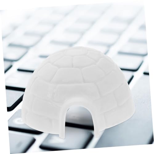 Toddmomy 10 Stück Teiliges Plastische Igloo Modelle für Realistische Mini Figuren Dekoratives Kognitives Lernspielzeug Leichtes Kunststoff für Schreibtisch und Garten von Toddmomy