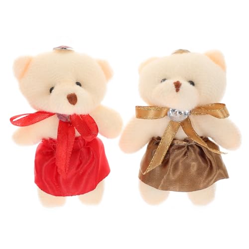 Toddmomy 10 Stück Teiliges Plüschbär Anhänger Set Kleine Kuscheltiere mit Romantischem Design Handliche Schlüsselanhänger und Taschen Deko als für Vielseitig Verwendbar Zufällige Farbe Toddmomy 10 Stück Teiliges Plüschbär Anhänger Set Kleine Kuscheltiere mit Romantischem Design Handliche Schlüsselanhänger und Taschen Deko als für Vielseitig Verwendbar Zufällige Farbe von Toddmomy