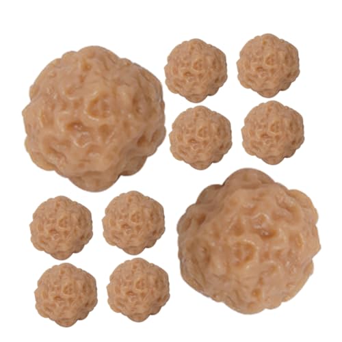 Toddmomy 10 Stück Teiliges Realistische PVC Rindfleisch Miniatur Fleischbällchen für Küchen Dekoration Vielseitig Einsetzbare Requisiten für Fotografie und Partys Toddmomy 10 Stück Teiliges Realistische PVC Rindfleisch Miniatur Fleischbällchen für Küchen Dekoration Vielseitig Einsetzbare Requisiten für Fotografie und Partys von Toddmomy