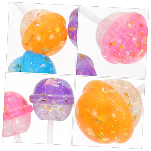 Toddmomy 10 Stück Teiliges Resin Lutscher Deko in Mischfarben Realistische Simulation Langlebig und Farbecht Kreative Fotorequisite und DIY Schmuckzubehör Sicher für Party und von Toddmomy