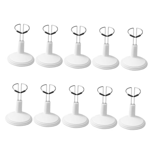 Toddmomy 10 Stück Teiliges Verstellbares Figurenständer Doll Display Halterung Modellhalter Basis Puppenständer für Sammlerstücke Vielseitig Einstellbar Tischdekoration von Toddmomy