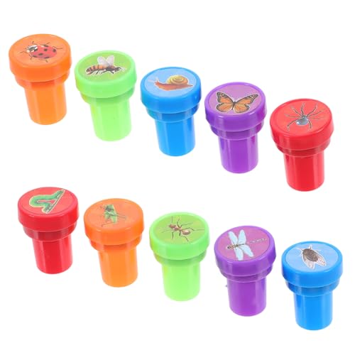 Toddmomy 10 Stück Tierstempel Cartoon Tier Selbstfärber für DIY Kindergeburtstagsfeiern Bastelprojekte und Schulbelohnungen Kreative Stempel für Geschenketiketten und Karten Toddmomy 10 Stück Tierstempel Cartoon Tier Selbstfärber für DIY Kindergeburtstagsfeiern Bastelprojekte und Schulbelohnungen Kreative Stempel für Geschenketiketten und Karten von Toddmomy