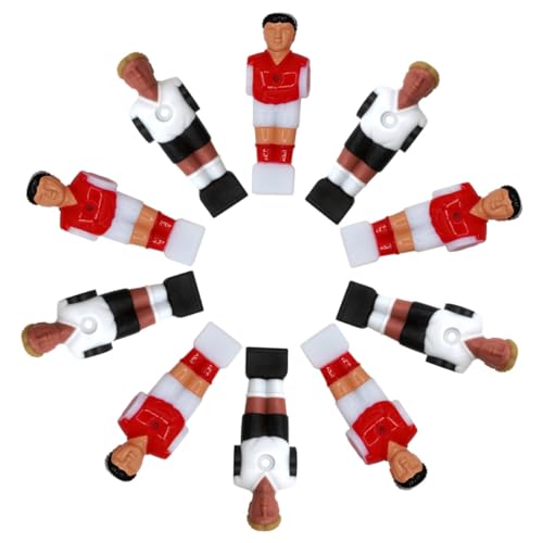 Toddmomy 10 Stück Tischfußballspieler Mini-fußball Multi-spieltisch Tischfussball Mini-kickerspiele Fußballtisch Kicker Ersatzgriffe Kickerbälle Ersetzen Mini Tischkicker Plastik Toddmomy 10 Stück Tischfußballspieler Mini-fußball Multi-spieltisch Tischfussball Mini-kickerspiele Fußballtisch Kicker Ersatzgriffe Kickerbälle Ersetzen Mini Tischkicker Plastik von Toddmomy