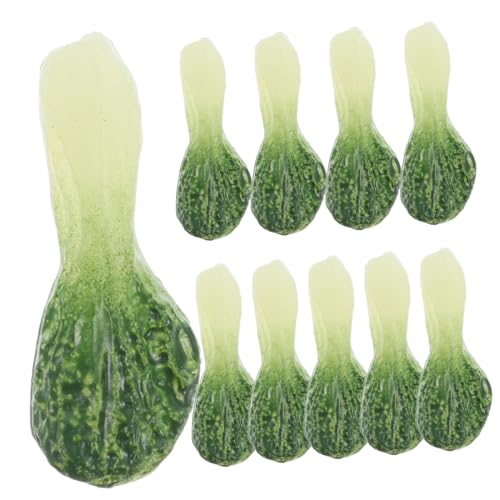 Toddmomy 10stücke Teiliges Miniatur Gemüse Realistische Kunstgemüse Figuren Für Kreative Bastelprojekte Für Miniatur-Food-darstellungen Und Spielzeug-Requisiten von Toddmomy