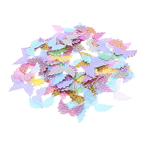Toddmomy 100 Stück Engel Flügel Haarschmuck Dekoration für Kostüme Mehrzweck Kostümzubehör für Partys und Kreative Projekte für Zuhause und Bekleidungsgeschäfte von Toddmomy