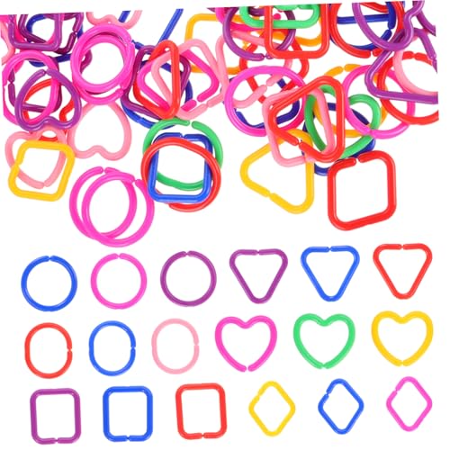 Toddmomy 100 Stück Geometrische Kettenlinks für Babyspielzeug Bunte Verbindungsringe für Frühkindliche Bildung für Kindergarten und Zuhause Fördert Kreativität und Motorische Fähigkeiten Toddmomy 100 Stück Geometrische Kettenlinks für Babyspielzeug Bunte Verbindungsringe für Frühkindliche Bildung für Kindergarten und Zuhause Fördert Kreativität und Motorische Fähigkeiten von Toddmomy