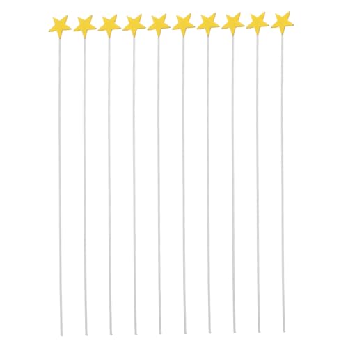 Toddmomy 100 Stück Goldene Stern Tortendeko aus Weichem Schwamm Vielseitige Cake Toppers für Geburtstag Hochzeit Shower Einfache Anwendung Festliche Party Dekoration von Toddmomy