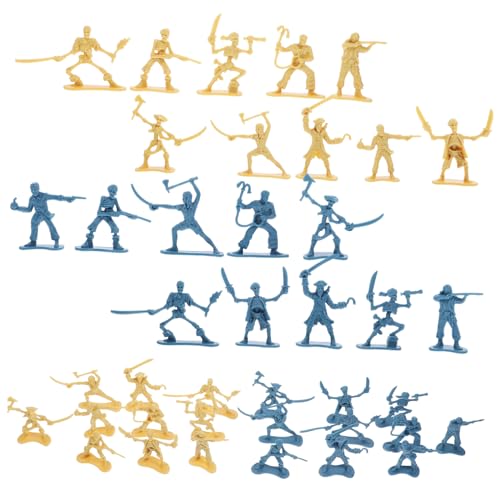 Toddmomy 100 Stück Mini-Personenfiguren Piratenzubehör für Jungen kleines Soldatenmodell kleine Soldatenmodelle für Piratensoldaten Piraten-Requisiten Plastik Toddmomy 100 Stück Mini-Personenfiguren Piratenzubehör für Jungen kleines Soldatenmodell kleine Soldatenmodelle für Piratensoldaten Piraten-Requisiten Plastik von Toddmomy