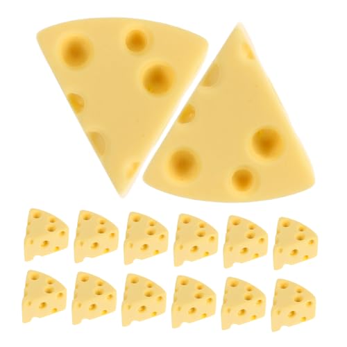 Toddmomy 100 Stück Miniatur Harz Käse Figuren Gelb Detaillierte DIY Bastelornamente Leichtes Kunstharz Zubehör für Mini Deko und Handgemachte Schmuckstücke Toddmomy 100 Stück Miniatur Harz Käse Figuren Gelb Detaillierte DIY Bastelornamente Leichtes Kunstharz Zubehör für Mini Deko und Handgemachte Schmuckstücke von Toddmomy