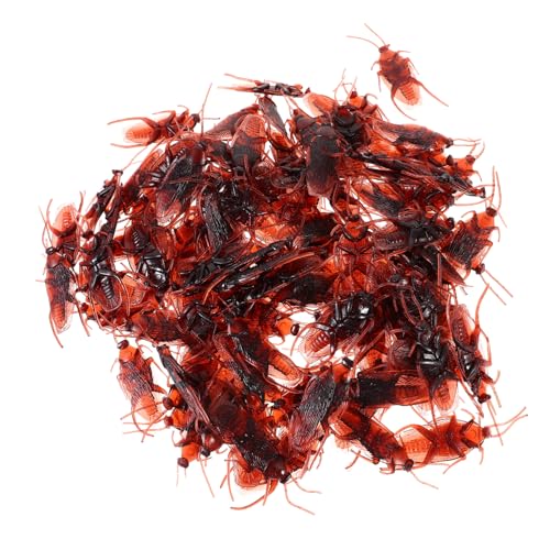Toddmomy 100 Stück Realistische Kakerlaken Lustige Streich Requisiten für Halloween und Partys Wiederverwendbare Künstliche Insekten aus Stabilem Kunststoff für Scherze und Überraschungen Toddmomy 100 Stück Realistische Kakerlaken Lustige Streich Requisiten für Halloween und Partys Wiederverwendbare Künstliche Insekten aus Stabilem Kunststoff für Scherze und Überraschungen von Toddmomy
