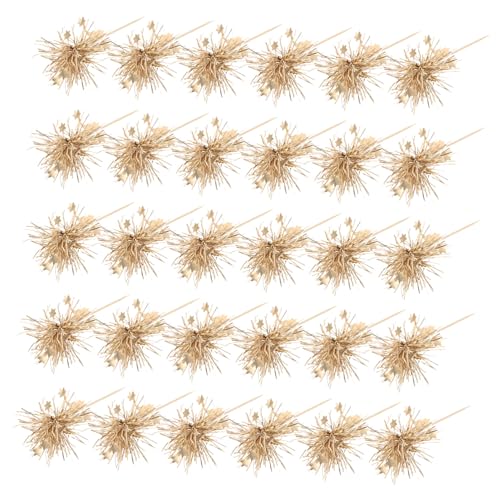 Toddmomy 100 Stück Teiliges Cake Insert Topper mit Glitzerlametta Vielseitige Dessertdekorationen für Geburtstags Festtagstorten Geeignet für Cupcakes Gebäck und Partyveranstaltungen von Toddmomy