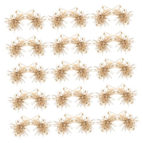 Toddmomy 100 Stück Teiliges Glitter Cupcake Toppers Stabile Einfach Einzufügende Cake Picks mit Funkelndem Lametta Festliche Kuchendeko für Geburtstag Weihnachten und Partyfeiern von Toddmomy