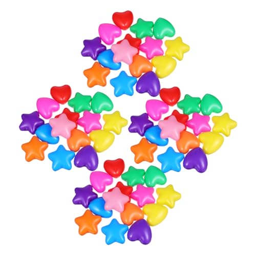 Toddmomy 100 Stück Teiliges Kunststoff Ball Pool mit Stern und Herzform Farbenfrohe und Matte Töne für Kindergeburtstag Indoor Spielbereich Partygeschenke und Dekorative Poolzelte Toddmomy 100 Stück Teiliges Kunststoff Ball Pool mit Stern und Herzform Farbenfrohe und Matte Töne für Kindergeburtstag Indoor Spielbereich Partygeschenke und Dekorative Poolzelte von Toddmomy