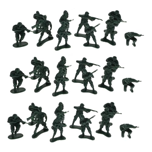 Toddmomy 100 Stück Teiliges Militärspielset mit Verschiedenen Plastik Soldatenfiguren in Realistische Actionfiguren für Geeignet für Rollenspiele Partydeko und Sammlungen von Toddmomy